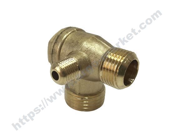 Възвратен клапан 3/8М - М14х1,5-2/5 за китайски компресори главна снимка