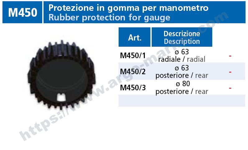 Vepa протектор за радиален манометър ф63 мм главна снимка