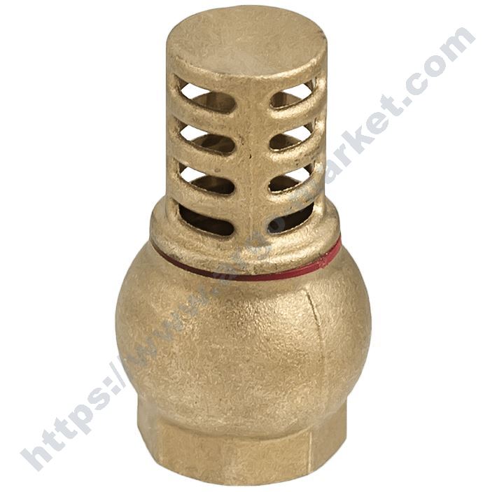 Смукател 3/4 с месингова решетка и възвратен клапан главна снимка