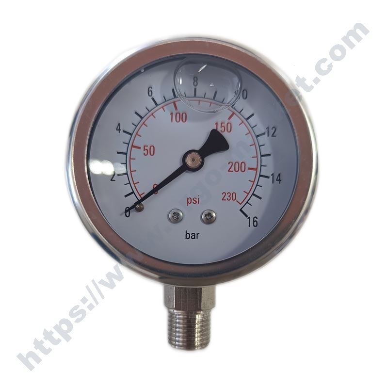 Манометър с масло главна снимка