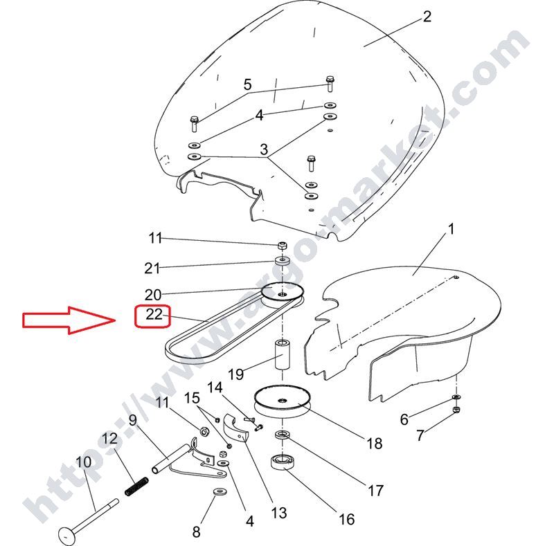 Eurosystems ремък X13-957 главна снимка