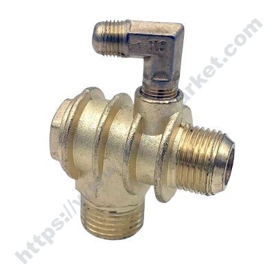 Възвратен клапан 1/2M - 19 мм - 2/5M за китайски компресори главна снимка