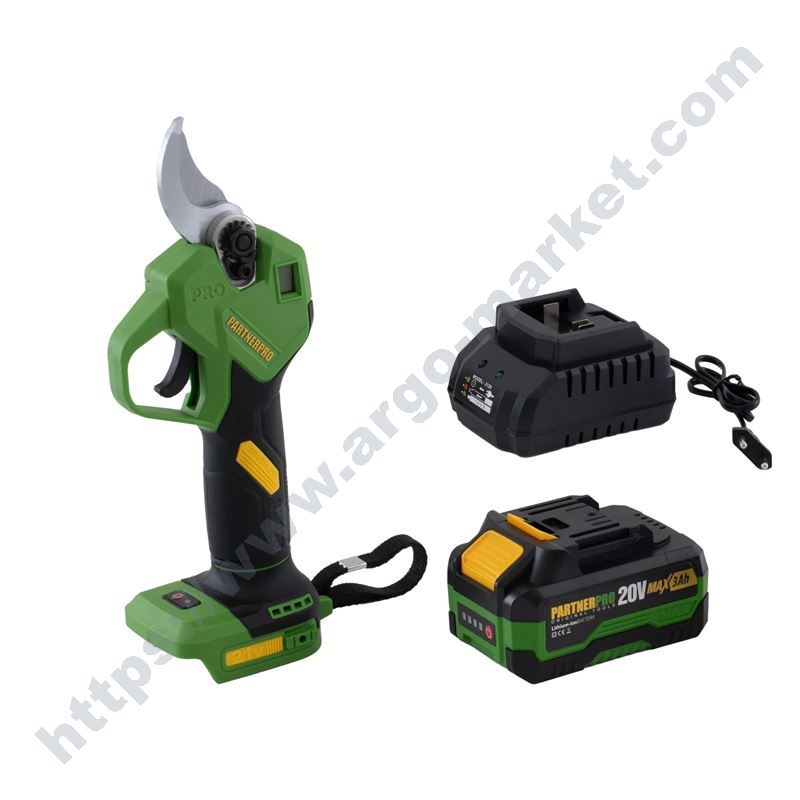 Partnerpro PP-FE3A акумулаторна градинска ножица главна снимка