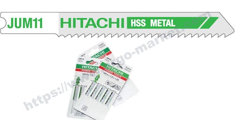 Hitachi комплект ножчета за метал 5 броя главна снимка