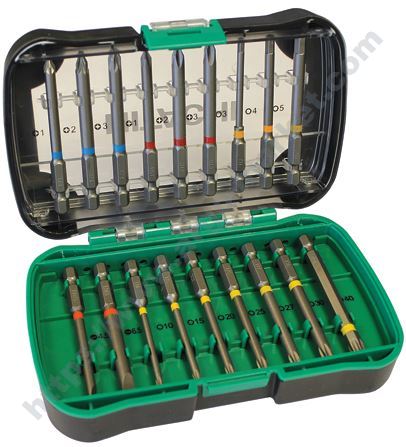 Hitachi комплект удължени битове 18 броя главна снимка