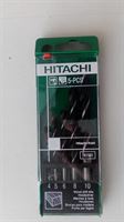 Hitachi комплект свредла за дърво 5 броя