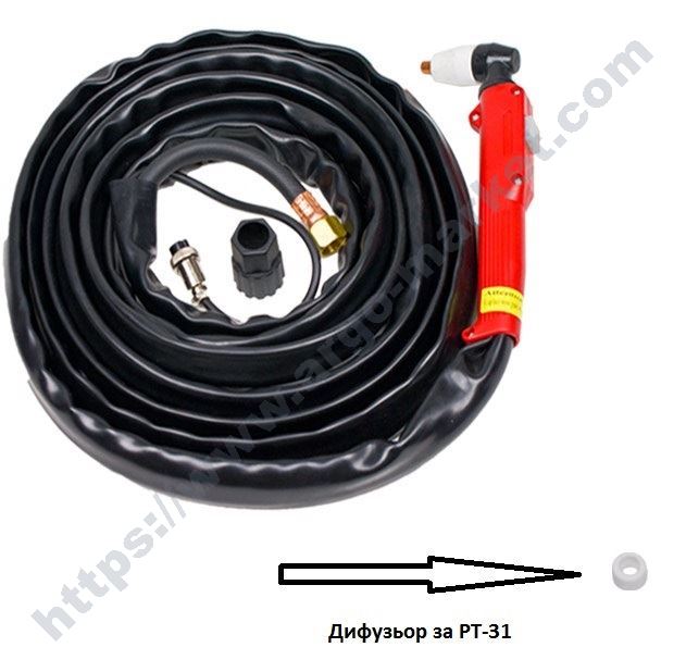 Дифузьор за шланг PT-31, Argo Plasma CUT 50, Argo CT 520 главна снимка