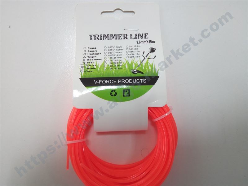 Корда звезда 1,6 мм, 15 метра главна снимка