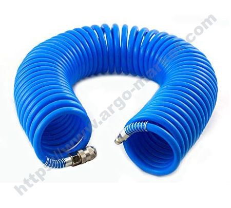 Спираловиден маркуч Bamax 6 х 8, 10 метра, 14 бара главна снимка