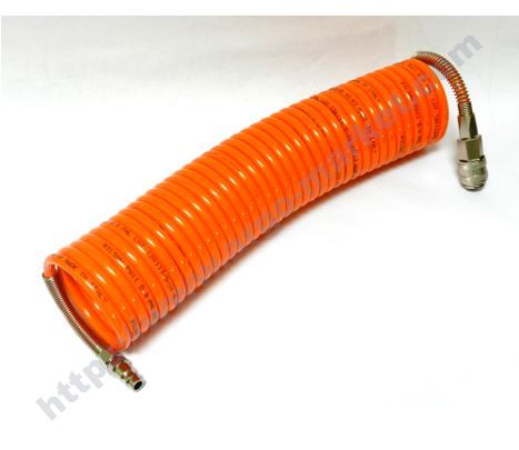 Спираловиден маркуч Bamax 6 х 8, 10 метра, 7 бара главна снимка