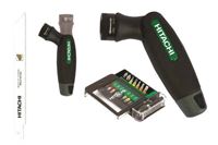 Hitachi мултитуул комплект битове и дръжка